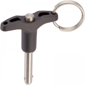 EH 4211.: Quick Release Pin with T-handle ‒ single acting - according to NASM / MS 17985