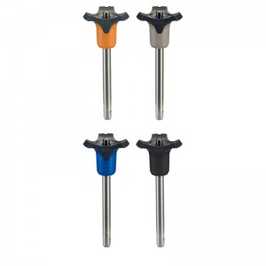 EH 22370.: Ball Lock Pins ‒ self-locking, with combination handle