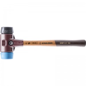 EH 3012.: SIMPLEX soft-face mallets ‒ with cast steel housing and high-quality wooden handle