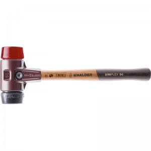 EH 3026.: SIMPLEX soft-face mallets ‒ with cast steel housing and high-quality wooden handle
