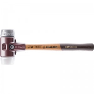 EH 3079.: SIMPLEX soft-face mallets ‒ with cast steel housing and high-quality wooden handle