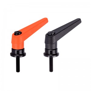 EH 24420.: Adjustable Clamping Levers ‒ with axial bearing, with screw