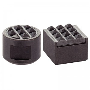 EH 22620.: Grippers round/square ‒ with hard metal insert, ribbed
