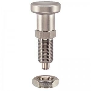 EH 22120.: Index Plungers ‒ with hexagon collar, stainless steel