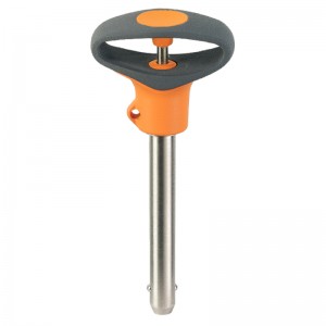 EH 22370. /EH 22380.: Ball Lock Pins ‒ self-locking, with elastic grip