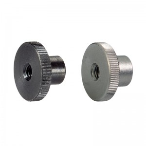 EH 24780.: High Knurled Nuts (with collar) ‒ DIN 466