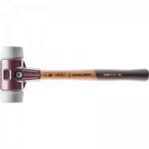 EH 3003.: SIMPLEX soft-face mallets ‒ with cast steel housing and high-quality wooden handle