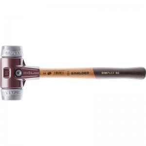 EH 3009.: SIMPLEX soft-face mallets ‒ with cast steel housing and high-quality wooden handle