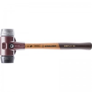 EH 3029.: SIMPLEX soft-face mallets ‒ with cast steel housing and high-quality wooden handle