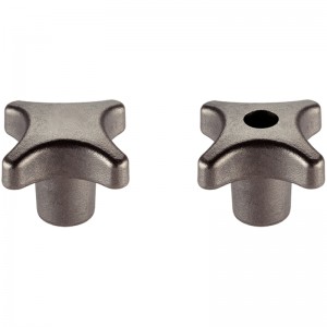 EH 24631.: Kreuzgriffe ‒ DIN 6335 Rostfreier Stahl, Feinguss