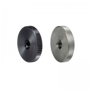 EH 24760.: Flache Rändelmuttern ‒ DIN 467