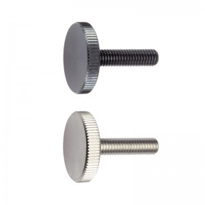 EH 24770.: Flache Rändelschrauben ‒ DIN 653
