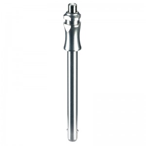 EH 22390.: Kugelsperrbolzen ‒ selbstsichernd, mit Standardgriff, Titan